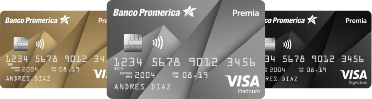 Tarjetas de crédito Visa