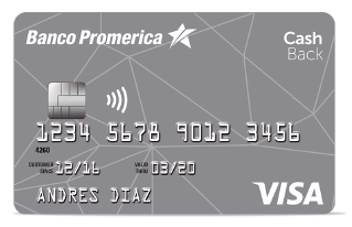 Cash Back Visa Banco Promerica