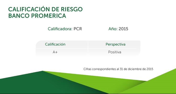 Calificación de riesgo Banco Promerica