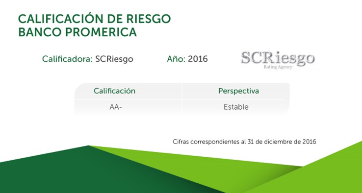 Calificación de riesgo Banco Promerica